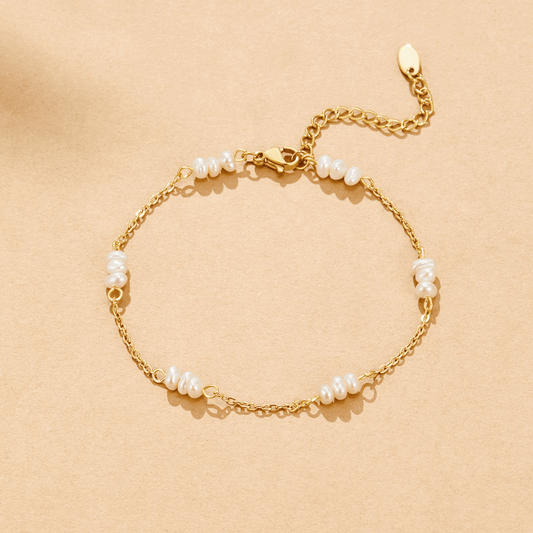 Alena Pearl Anklet