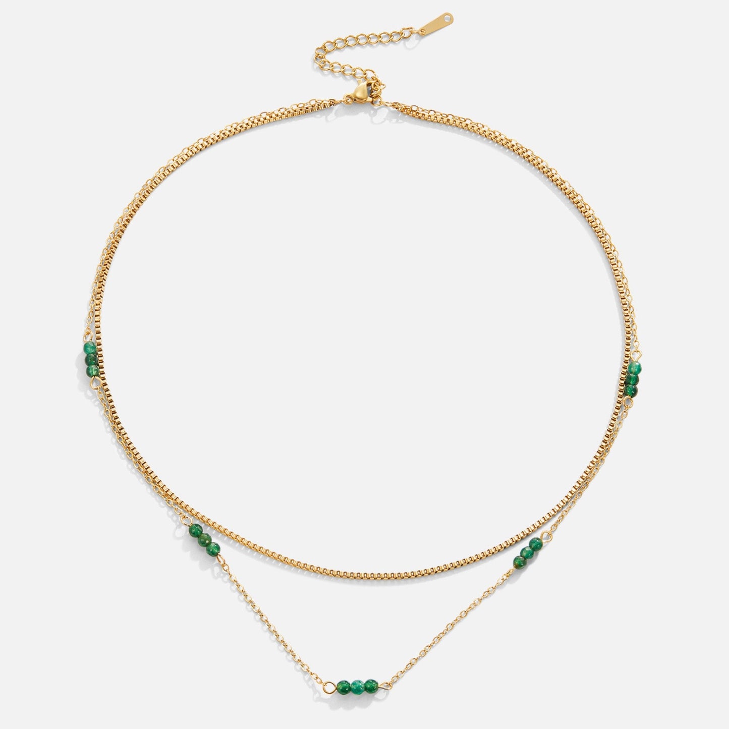 Arizona Green Stone Necklace