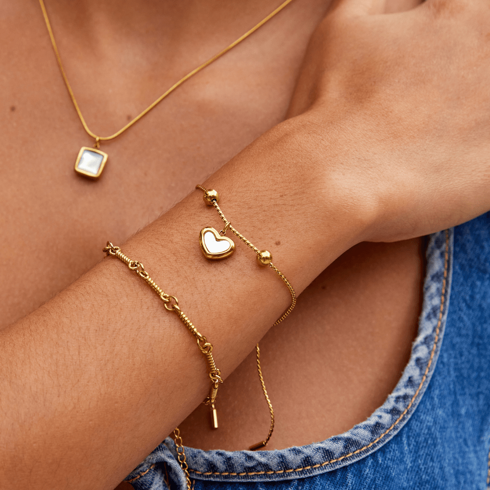 Golden Charm Bracelet - Not For Sale