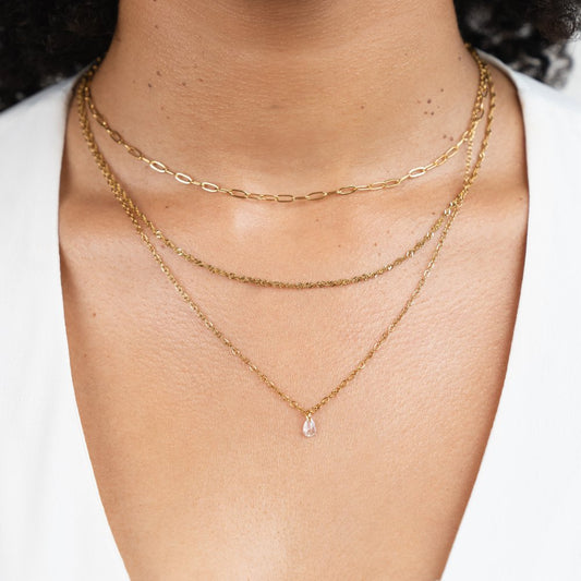 Jana Triple Chain Necklace