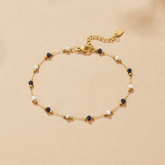Lulu Natural Stone Anklet