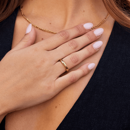 Madison Chunky Wave Ring