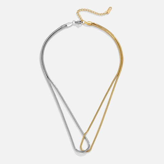 Mari Gold & Silver Necklace