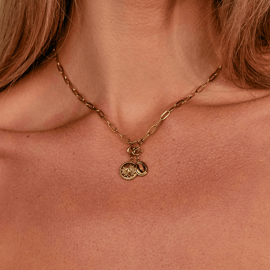 Tiger Eye Stone Charm